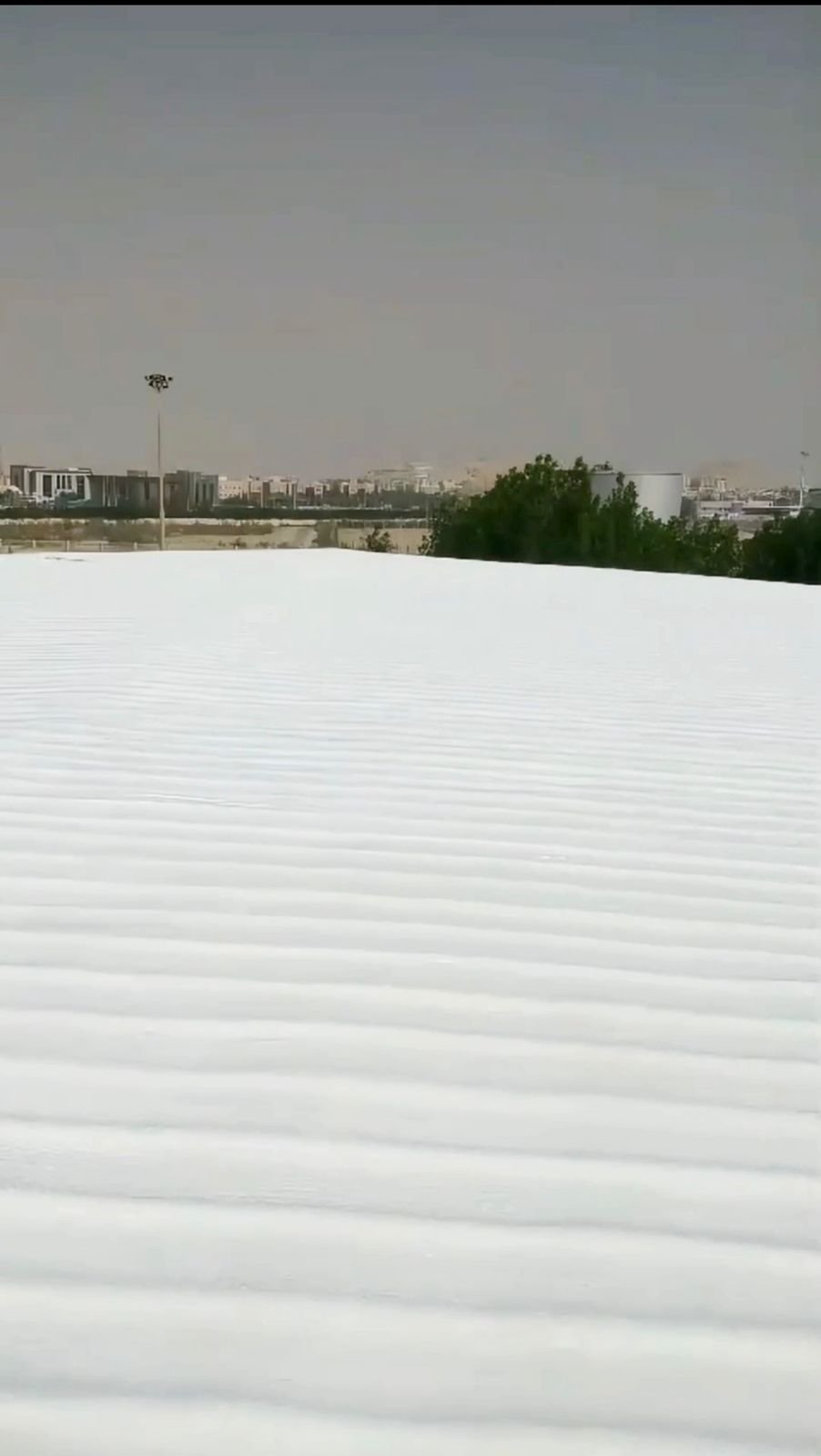 عزل حراري للأسطح في الجبيل الصناعية